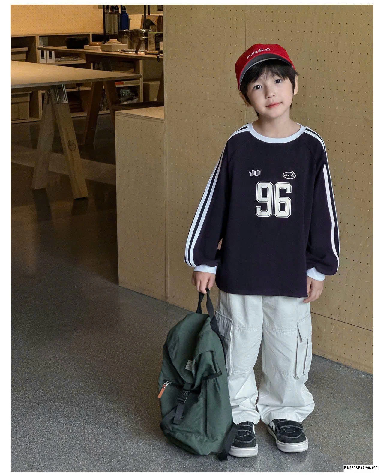 ÁO DÀI TAY SỐ 96 AOAOKIDS BT