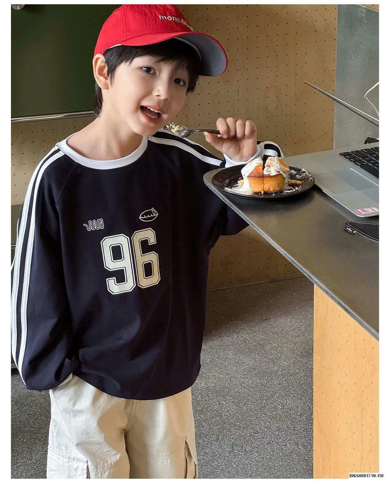 ÁO DÀI TAY SỐ 96 AOAOKIDS BT