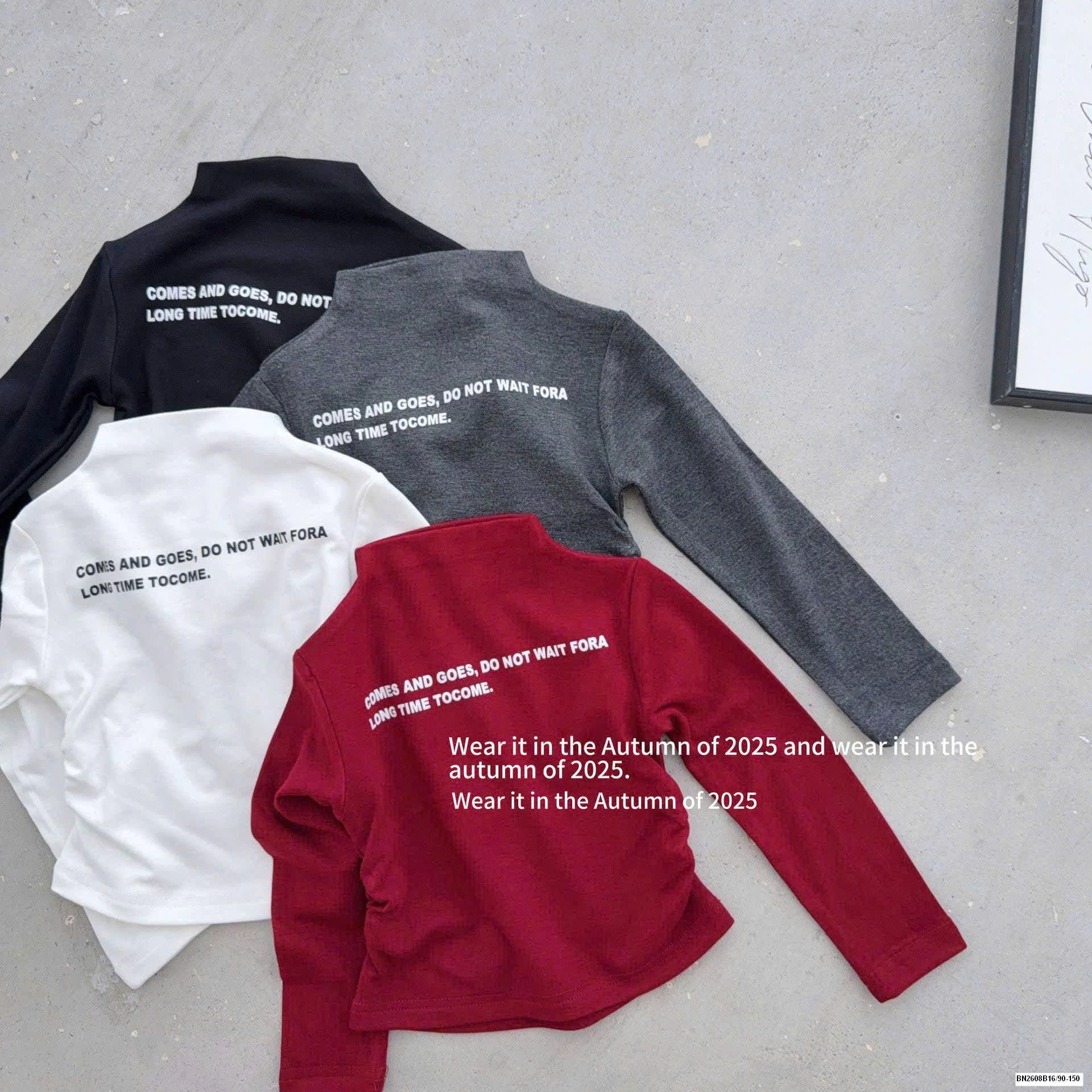 ÁO GIỮ NHIỆT CỔ CAO CHIẾT EO