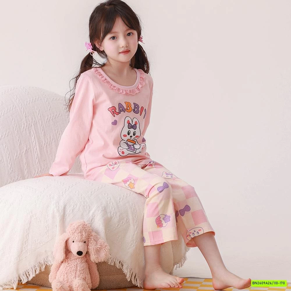 BỘ MẶC NHÀ COTTON DỄ THƯƠNG SSZ ĐẠI