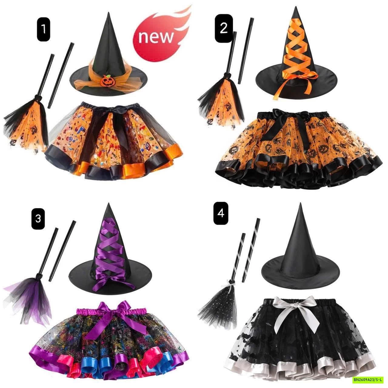SET ĐỒ HÓA TRANG HALLOWEEN
