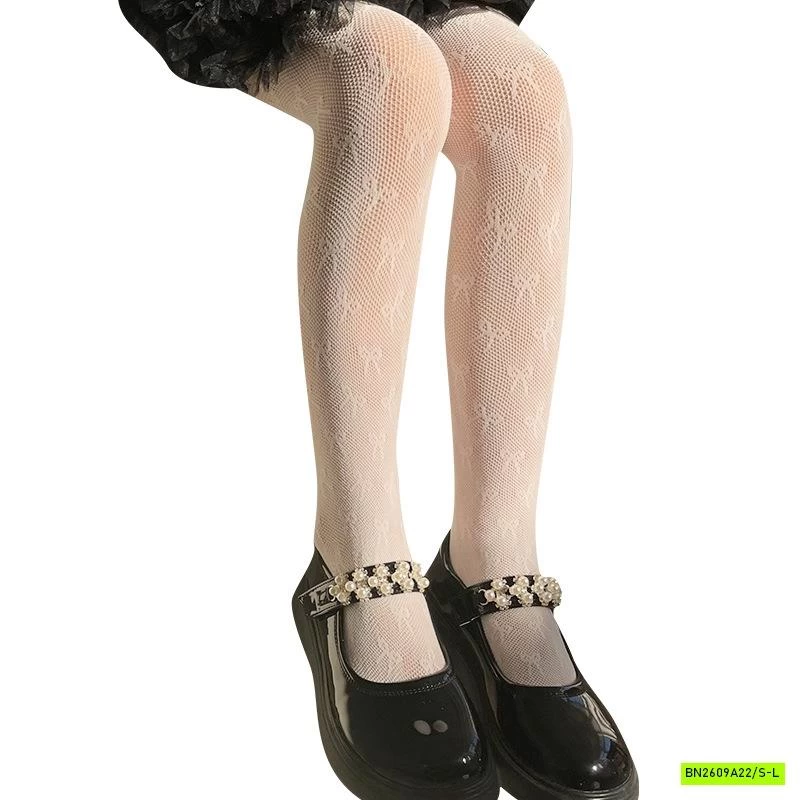 QUẦN TẤT REN THÊU NƠ