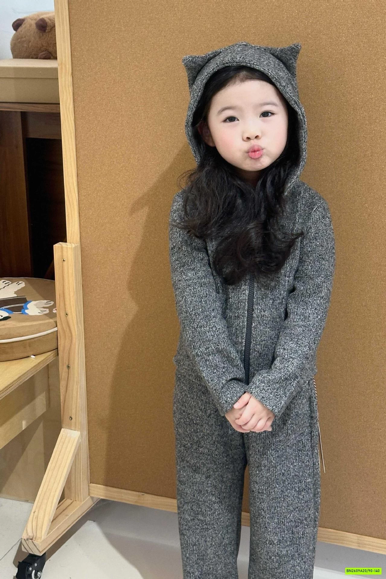 BỘ NỈ ÁO KHOÁC LIỀN MŨ