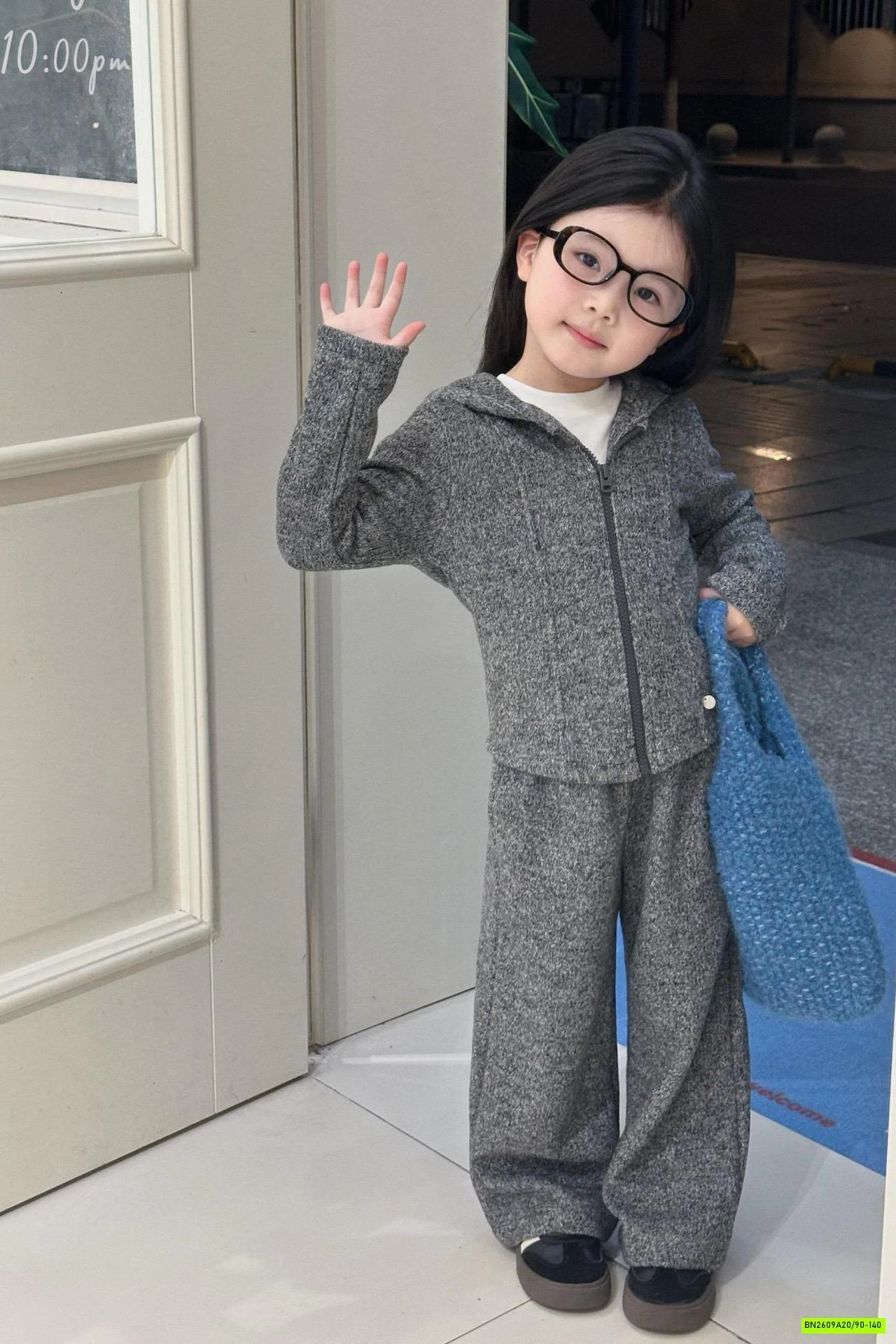 BỘ NỈ ÁO KHOÁC LIỀN MŨ