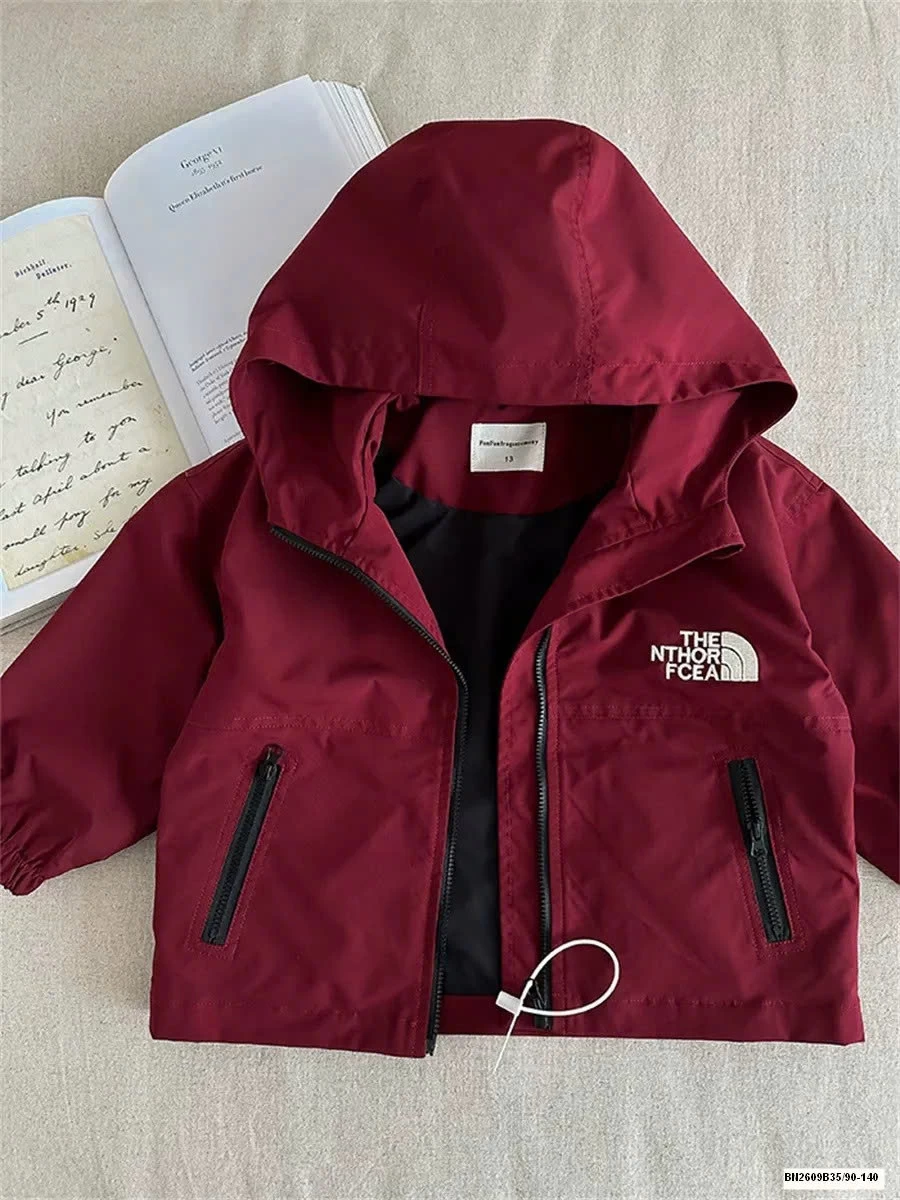 ÁO KHOÁC GIÓ LIỀN MŨ