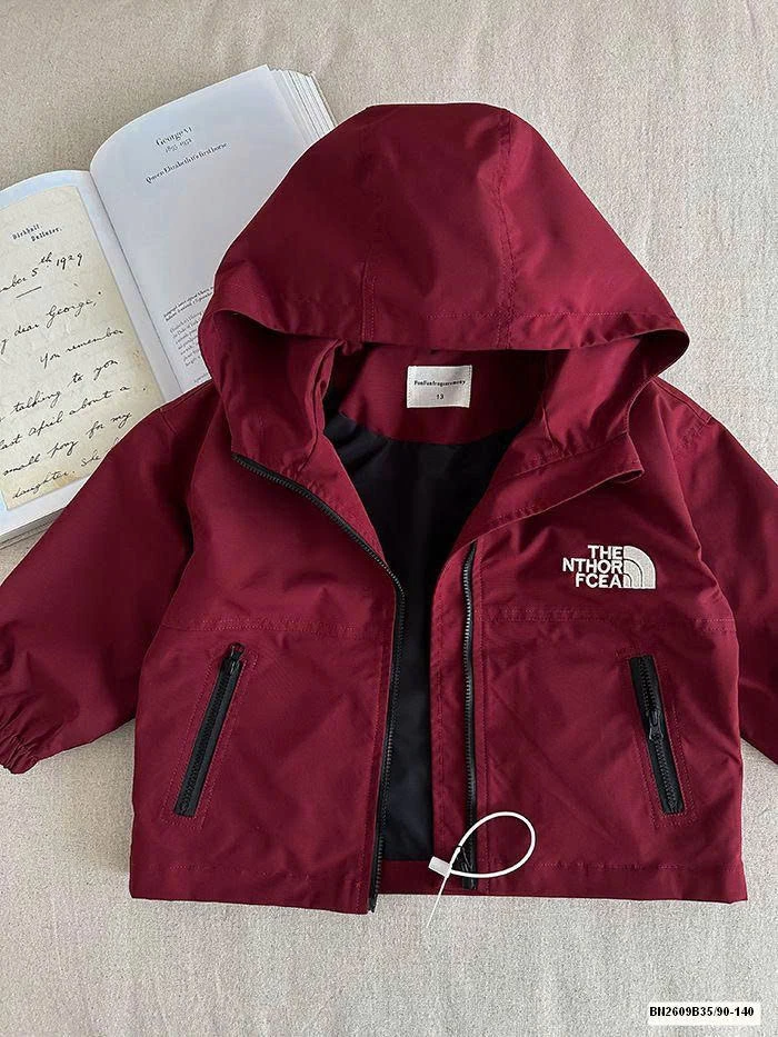 ÁO KHOÁC GIÓ LIỀN MŨ