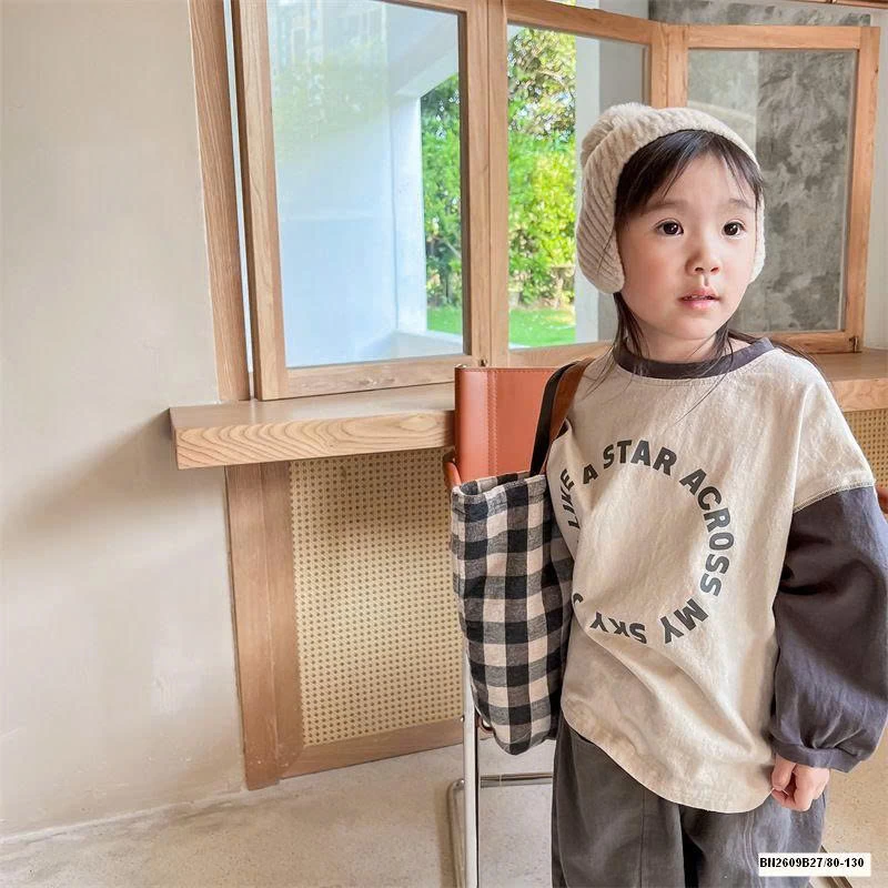 ÁO THUN PHỐI MÀU TAY ADBABY