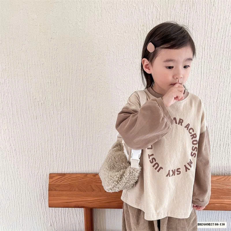 ÁO THUN PHỐI MÀU TAY ADBABY