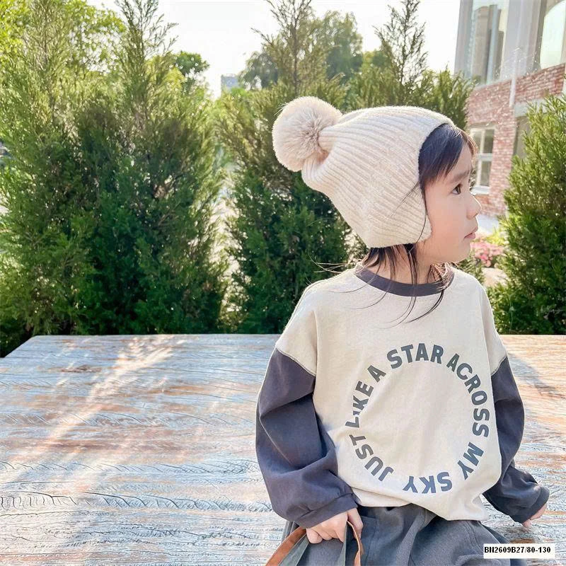 ÁO THUN PHỐI MÀU TAY ADBABY