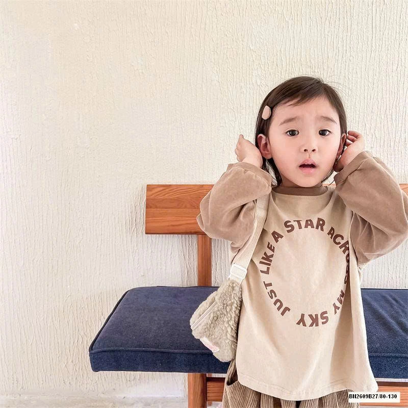 ÁO THUN PHỐI MÀU TAY ADBABY