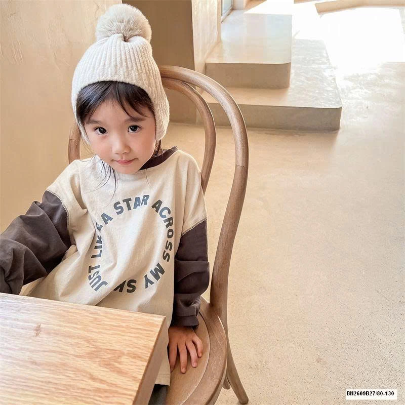 ÁO THUN PHỐI MÀU TAY ADBABY