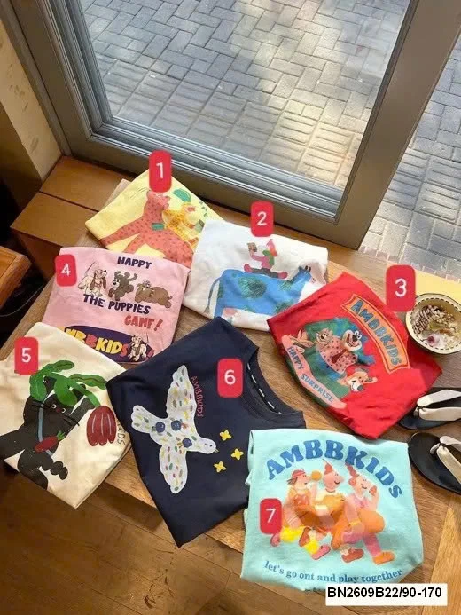 BST ÁO THUN HÈ  7 MẪU AMBB  25B156