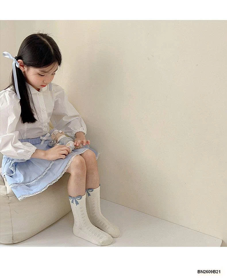 SET 4 ĐÔI TẤT NƠ CỔ LỠ