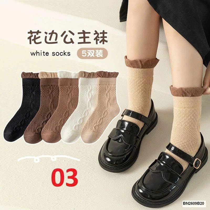 SET 5 ĐÔI TẤT BÉ GÁI