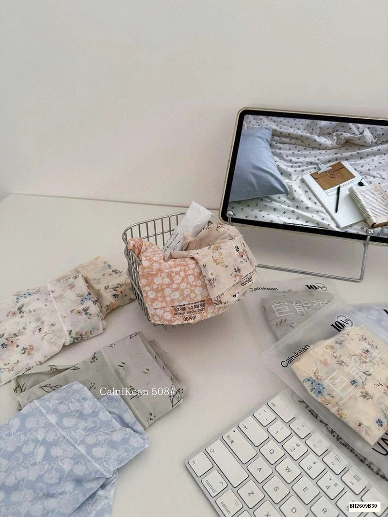 SET 6 QUẦN LÓT HOA CHO