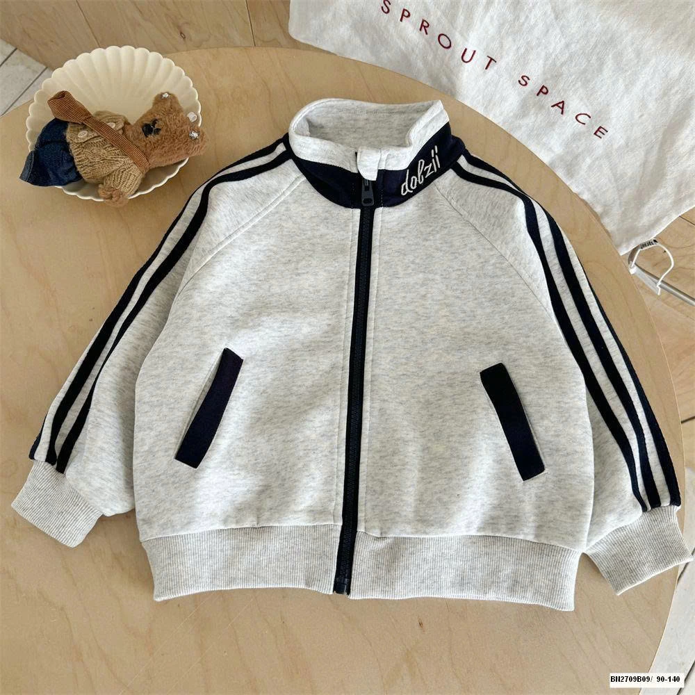 ÁO KHOÁC NỈ PHỐI SỌC