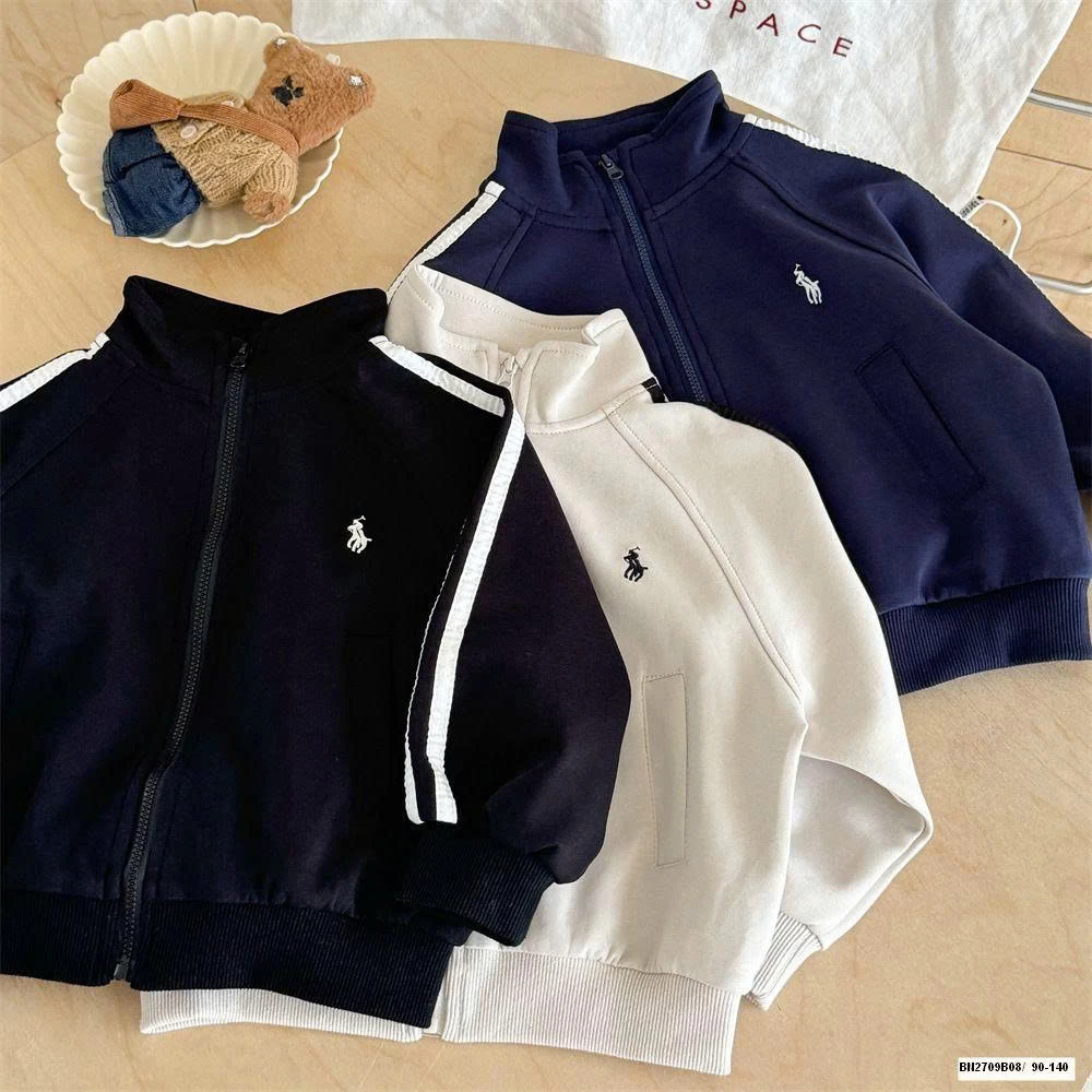 ÁO KHOÁC NỈ LOGO NGỰA