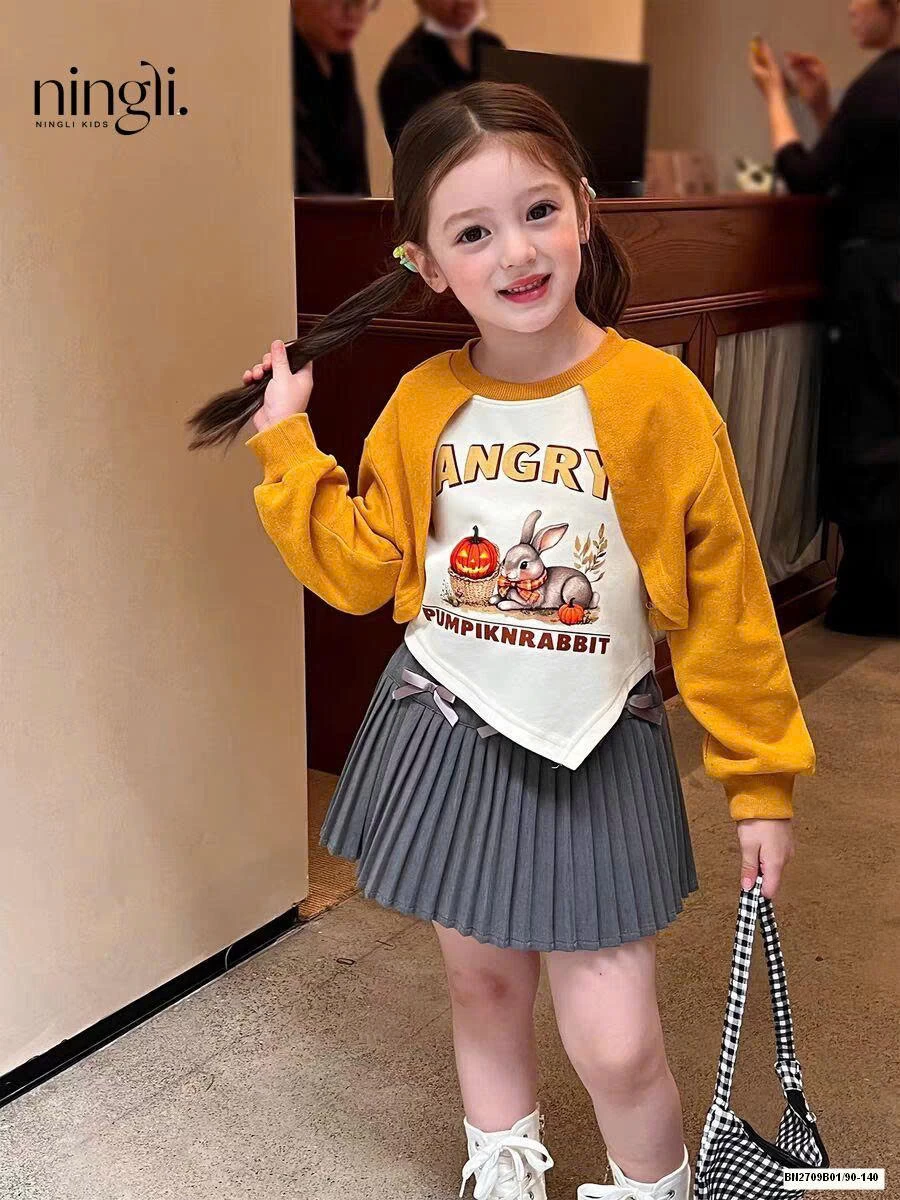 ÁO THUN GIẢ 2 MẢNH HÌNH THỎ BG