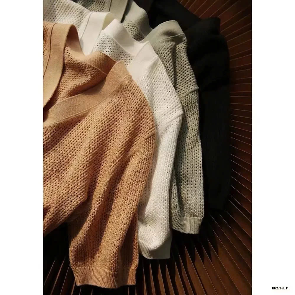 ÁO LEN DỆT KIM CỘC TAY