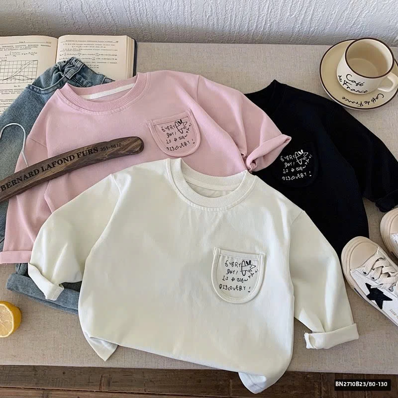 ÁO THUN DÀI TAY TÚI NGỰC