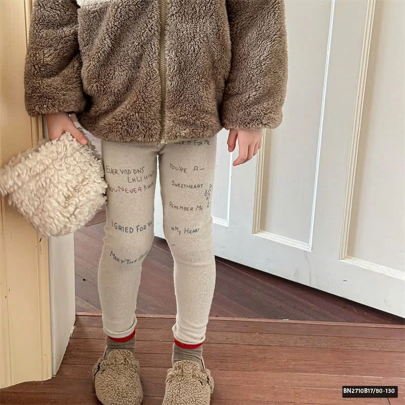 QUẦN LEGGING LÔNG MÙA ĐÔNG AD.BABY