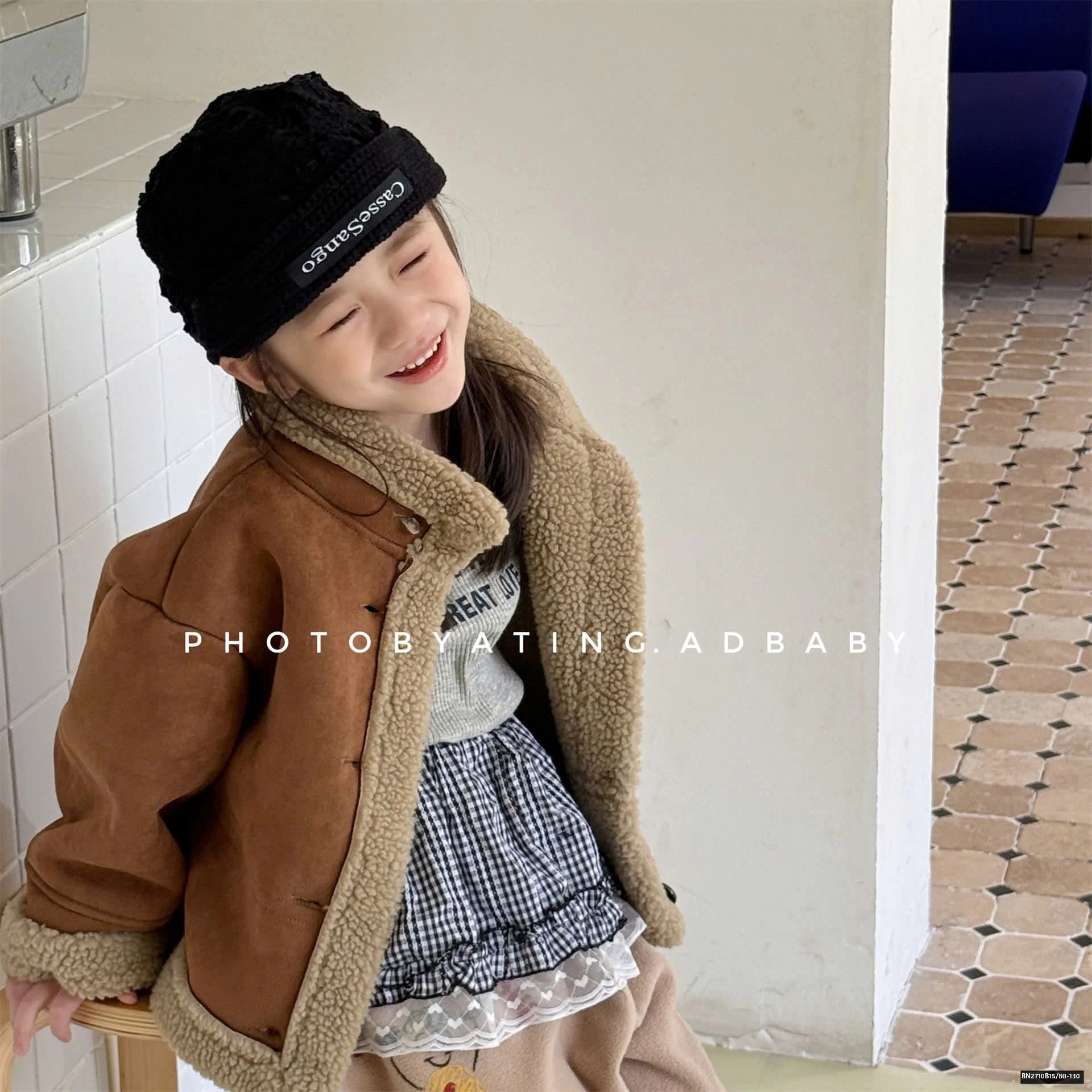 ÁO DA LỘN LÓT LÔNG CỪU AD.BABY