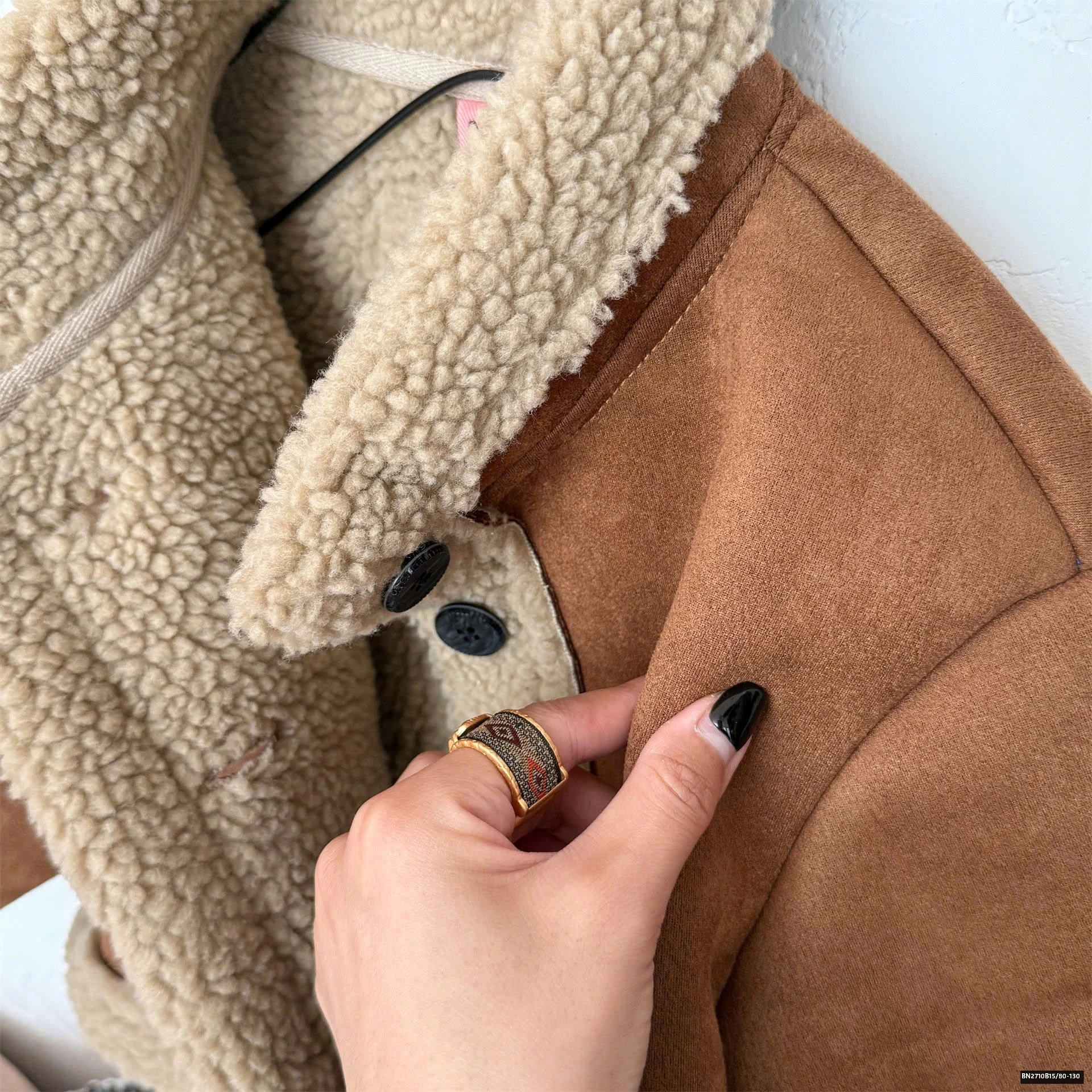 ÁO DA LỘN LÓT LÔNG CỪU AD.BABY