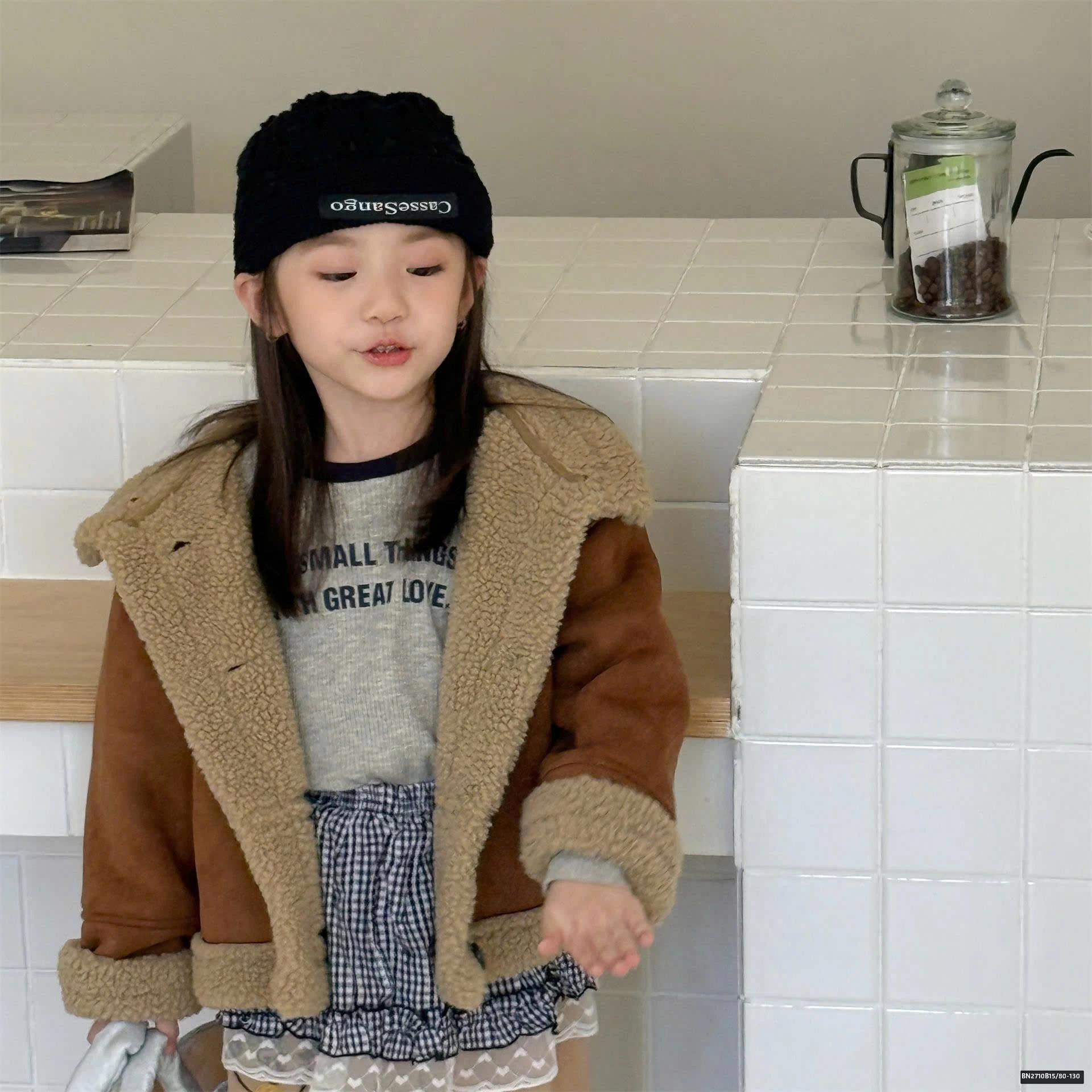 ÁO DA LỘN LÓT LÔNG CỪU AD.BABY