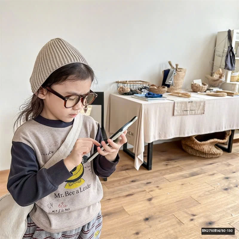 ÁO THUN GÂN LÓT NHUNG  AD.BABY