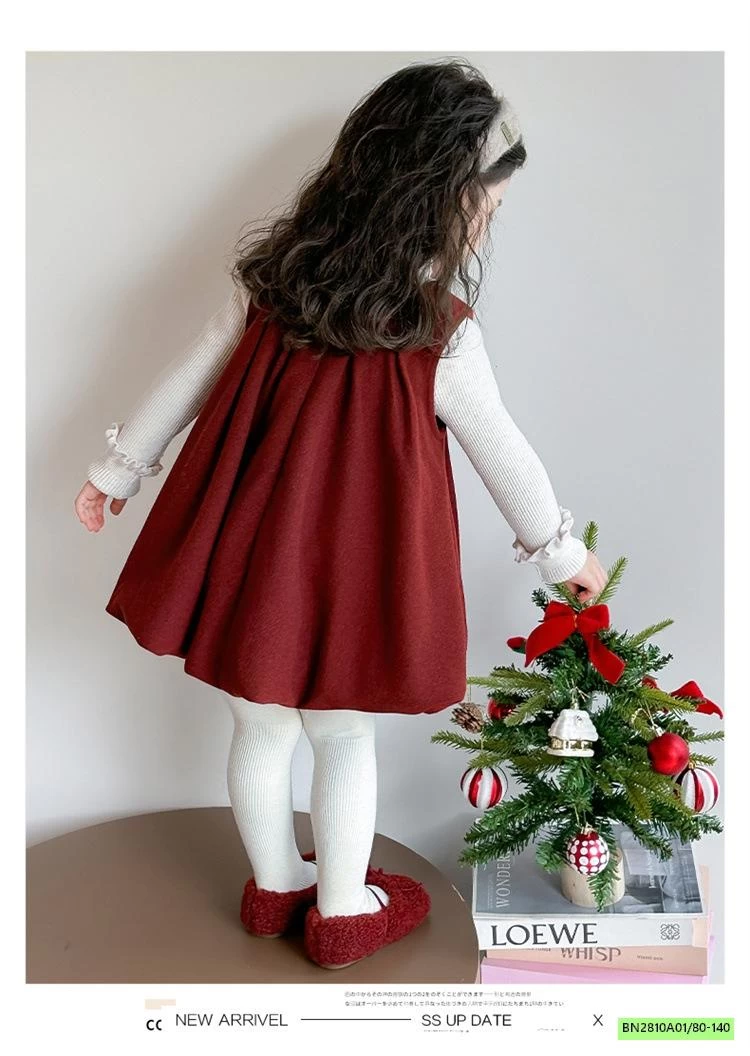 SÉT ĐẦM BÍ ĐỎ LÓT NHUNG CHERRYOCO