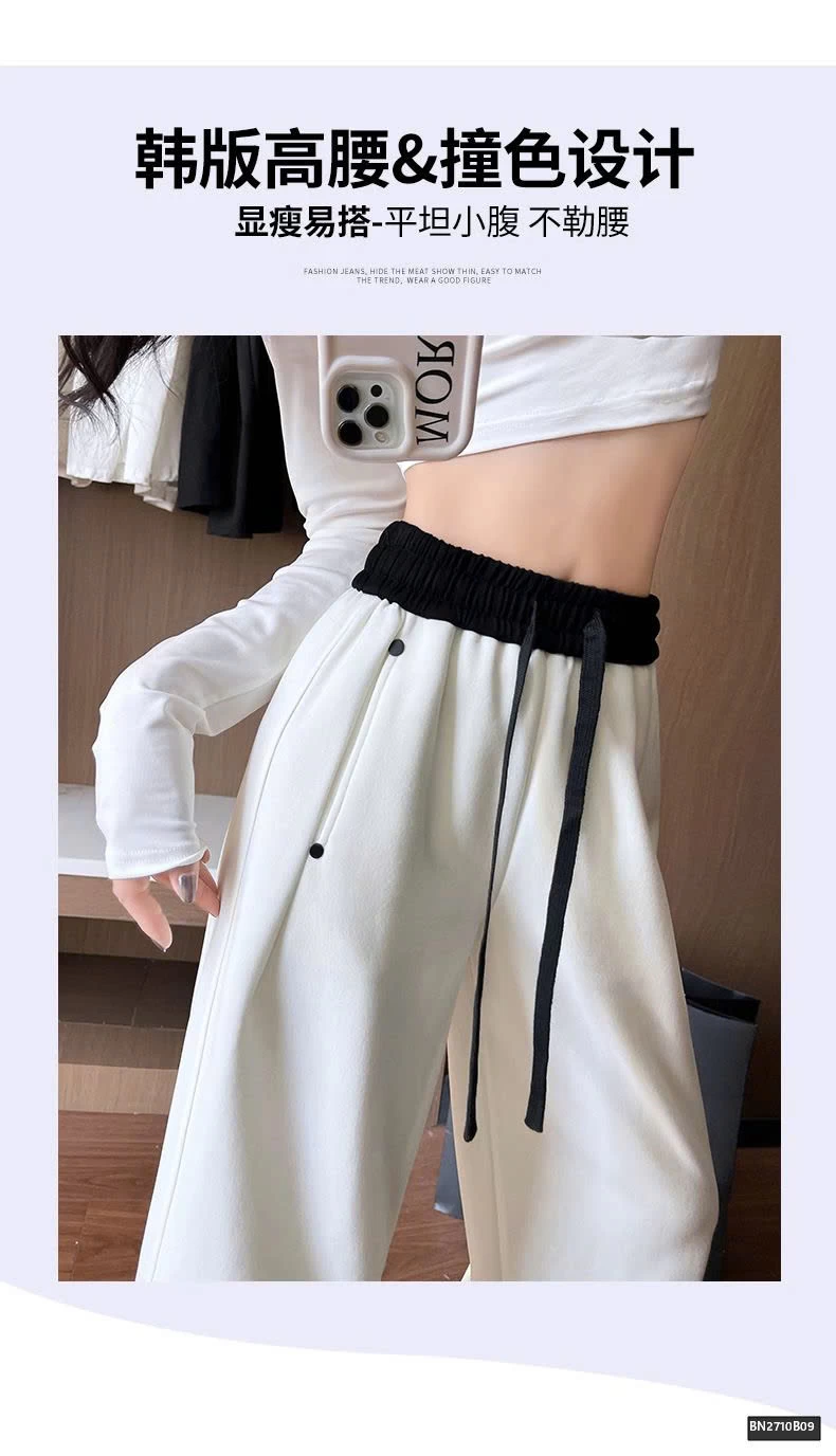 QUẦN NỈ SUÔNG CẠP CHUN