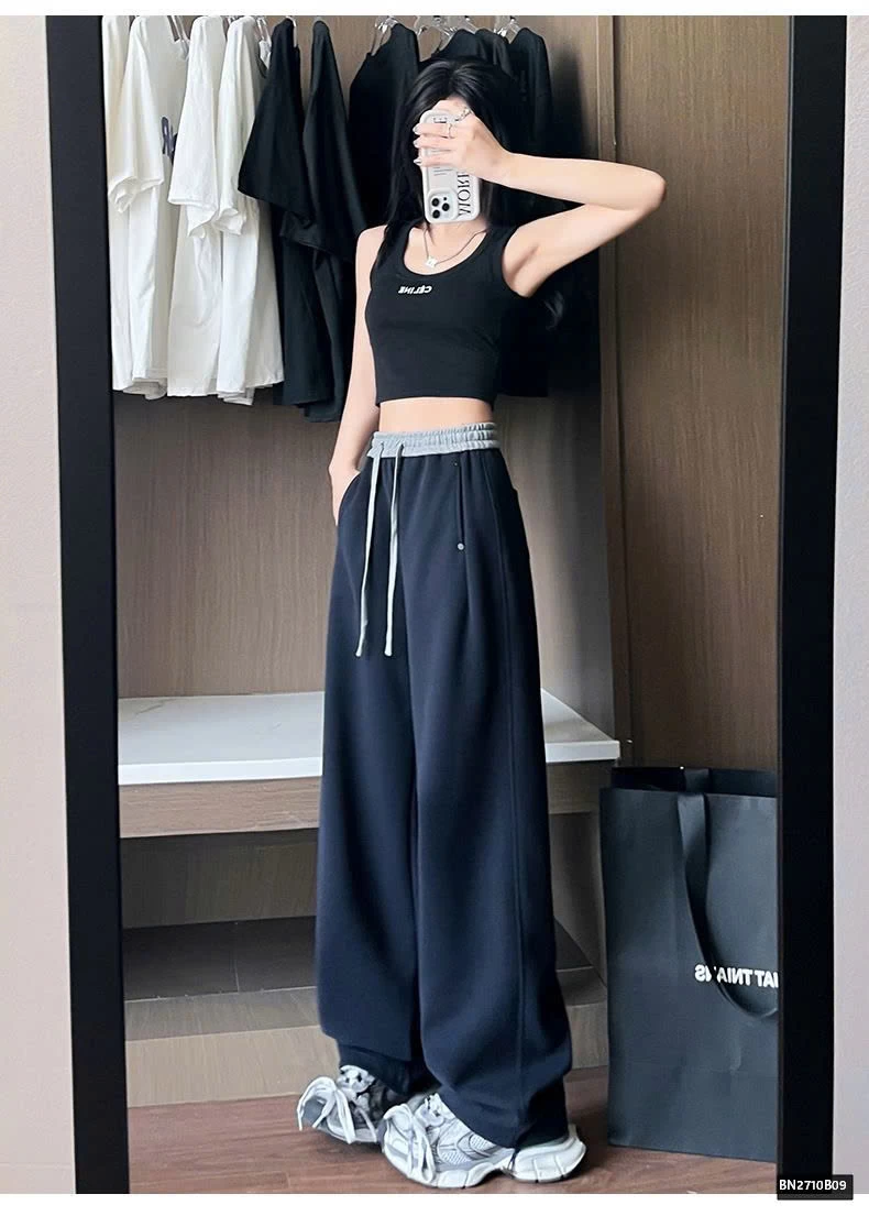 QUẦN NỈ SUÔNG CẠP CHUN