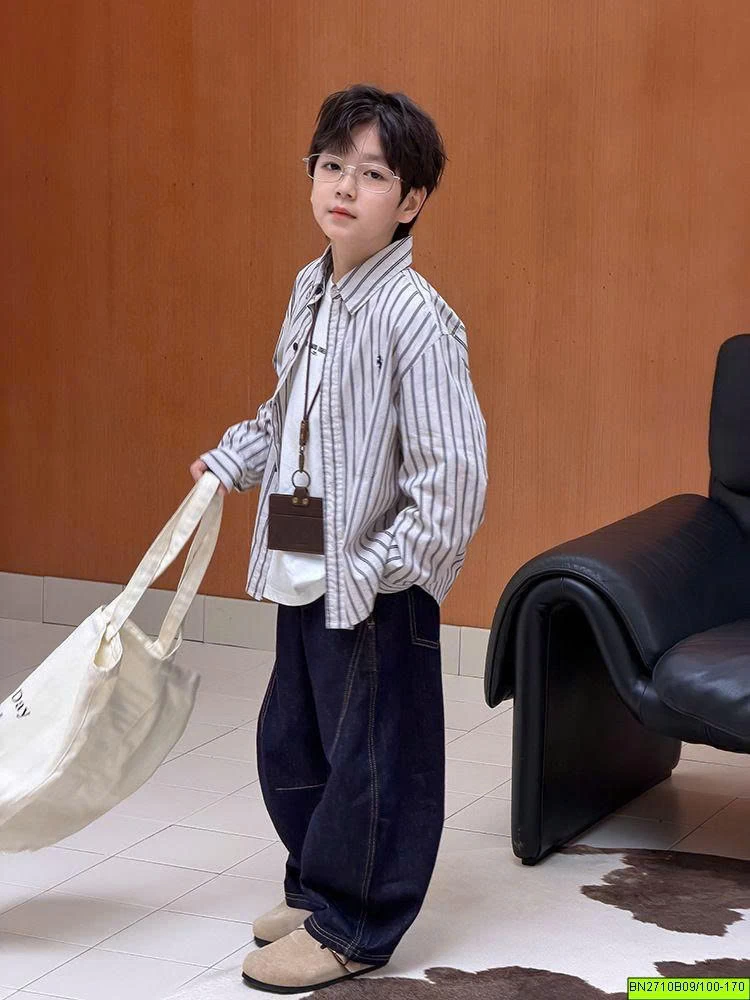 ÁO SƠ MI CỌC AMBB 26E006