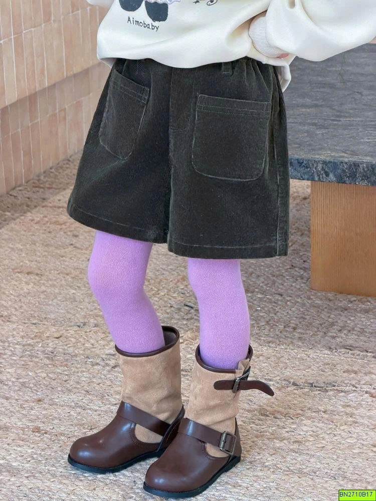 QUẦN SHORT NHUNG AMBB  26E156