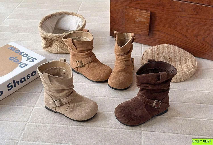 BOOT DA LỘN NHÚN CỔ