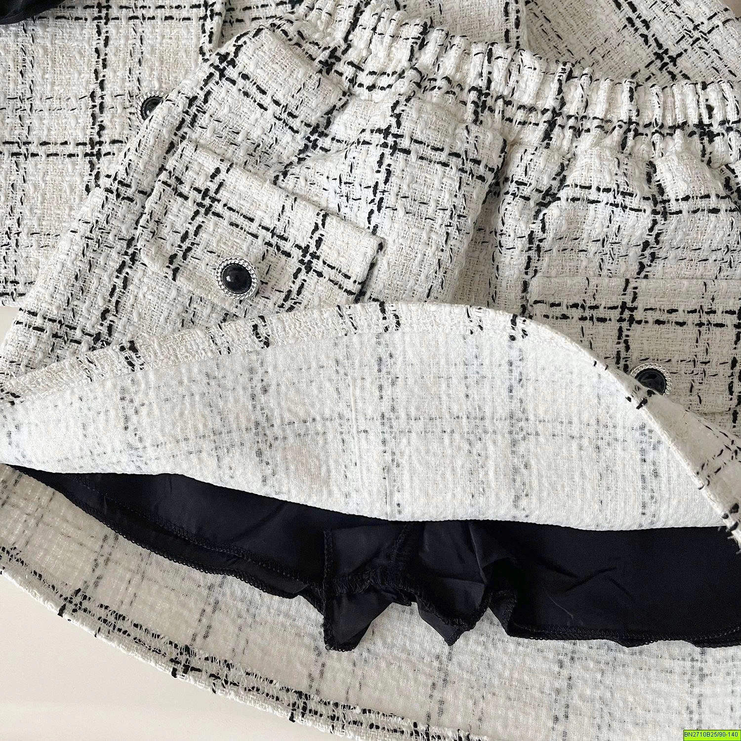 SÉT ĐẦM DẠ HOA HỒNG ĐEN