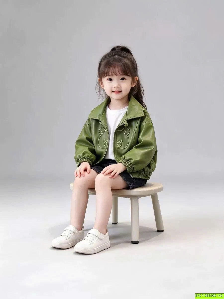 ÁO KHOÁC DA GẤU DỄ THƯƠNG