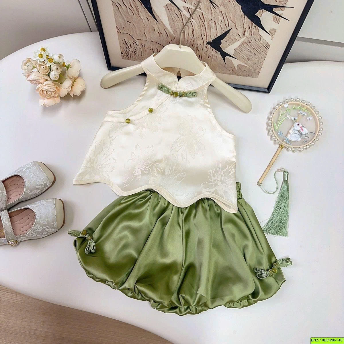 SÉT YẾM SATIN TRUNG HOA