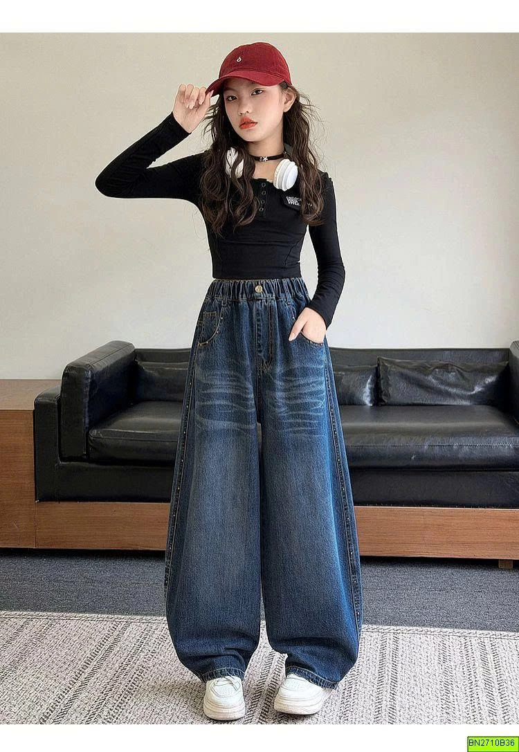 QUẦN JEAN SZ ĐẠI DÁNG RỘNG THỜI TRANG