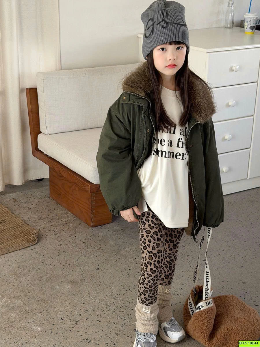 QUẦN LEGGING DA BÁO YUKIDS