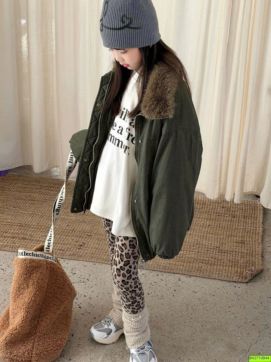 QUẦN LEGGING DA BÁO YUKIDS