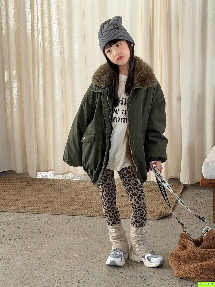 QUẦN LEGGING DA BÁO YUKIDS