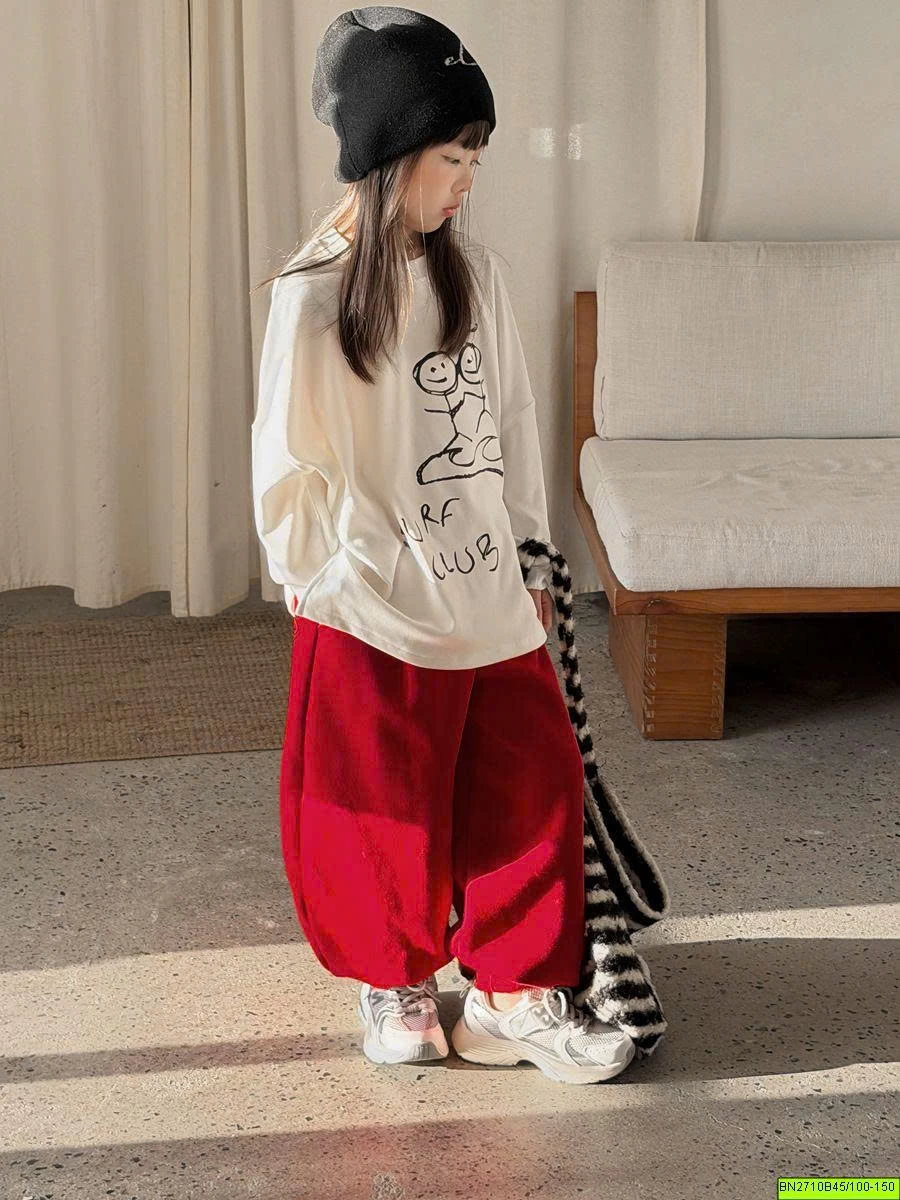 QUẦN NỈ LÓT LÔNG  YUKIDS