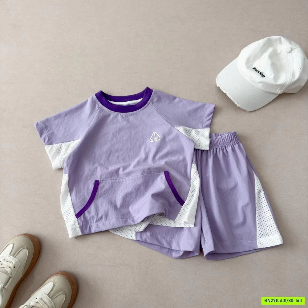 SET ĐỒ THỂ THAO SIÊU NHẸ CHO BÉ