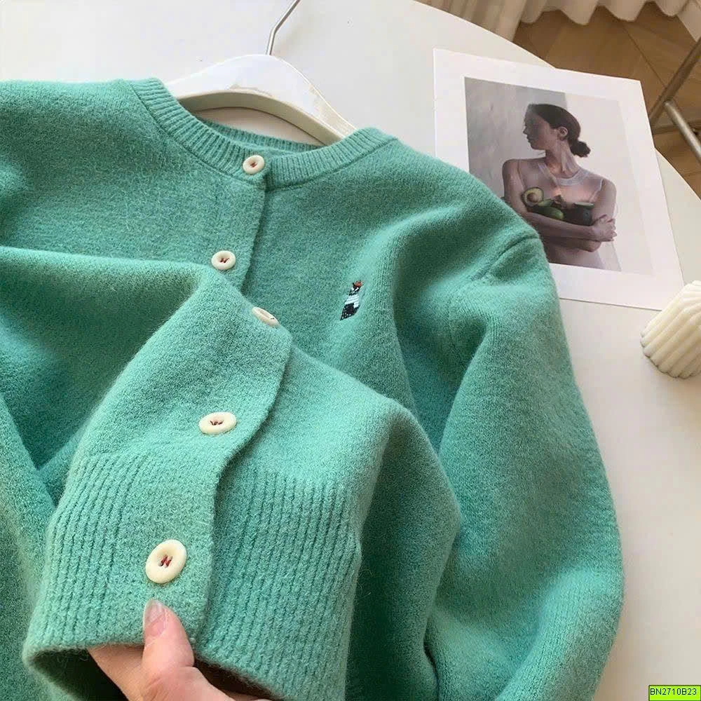 ÁO LEN CARDIGAN MÀU SẮC