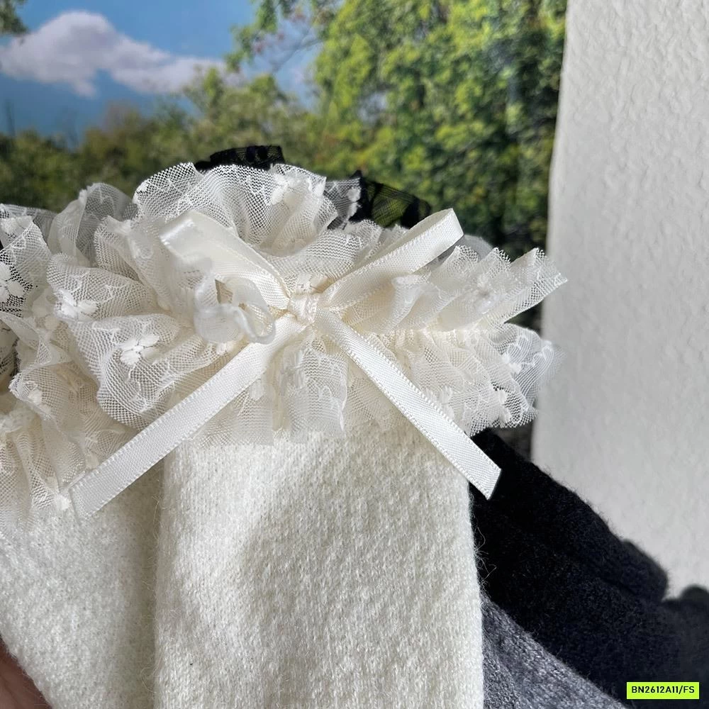 TẤT LEN VIỀN LÔNG