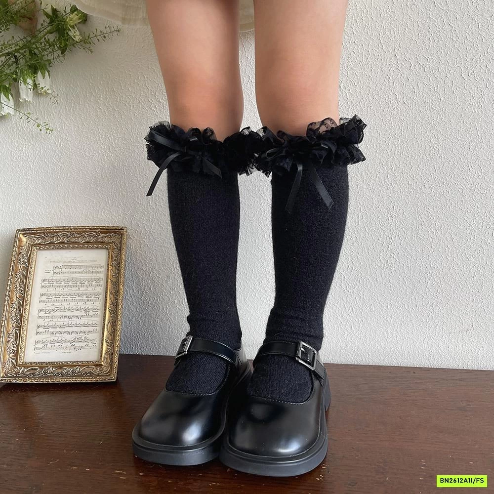 TẤT LEN VIỀN LÔNG