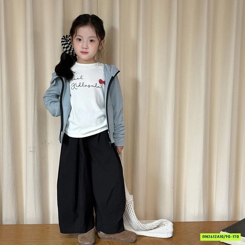 KHOÁC COTTON LIỀN MŨ KHÓA 2 CHIỀU 25F091 AMBB