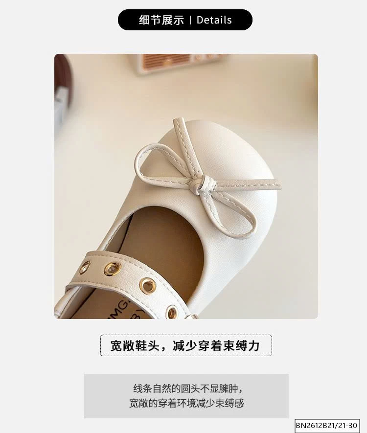 GIÀY BÚP BÊ NƠ QUAI CÀI KHUY