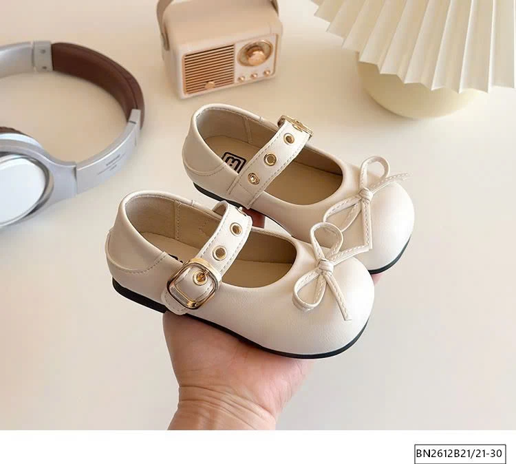 GIÀY BÚP BÊ NƠ QUAI CÀI KHUY